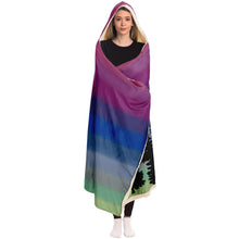 Load image into Gallery viewer, Low Aurora Hooded Blanket