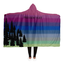 Load image into Gallery viewer, Low Aurora Hooded Blanket