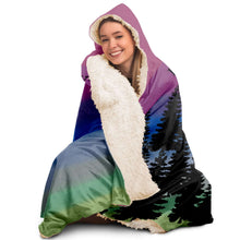 Load image into Gallery viewer, Low Aurora Hooded Blanket
