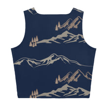 Load image into Gallery viewer, Snow and Peace Crop Top