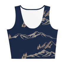 Load image into Gallery viewer, Snow and Peace Crop Top