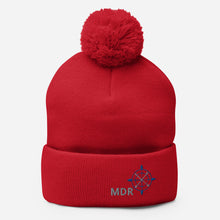 Load image into Gallery viewer, MDR Pom-Pom Away Beanie
