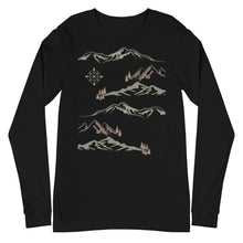 Load image into Gallery viewer, Peace and Snow Long Sleeve Tee
