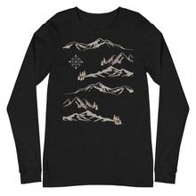 Load image into Gallery viewer, Peace and Snow Long Sleeve Tee