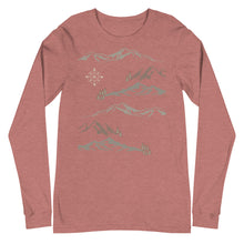 Load image into Gallery viewer, Peace and Snow Long Sleeve Tee
