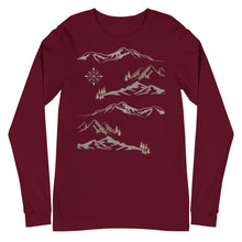 Load image into Gallery viewer, Peace and Snow Long Sleeve Tee