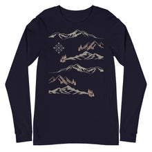 Load image into Gallery viewer, Peace and Snow Long Sleeve Tee