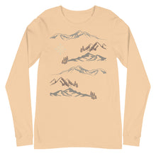 Load image into Gallery viewer, Peace and Snow Long Sleeve Tee