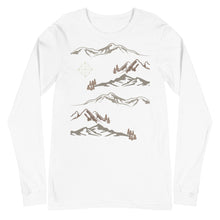 Load image into Gallery viewer, Peace and Snow Long Sleeve Tee