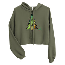 Load image into Gallery viewer, Take Me Into The Outdoors Crop Hoodie