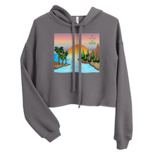 Load image into Gallery viewer, Best of Both Worlds Crop Hoodie
