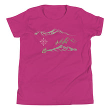Load image into Gallery viewer, Youth Peace and Snow Short Sleeve Tee