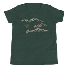 Load image into Gallery viewer, Youth Peace and Snow Short Sleeve Tee