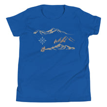 Load image into Gallery viewer, Youth Peace and Snow Short Sleeve Tee
