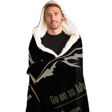 Load image into Gallery viewer, Go on an Adventure Hooded Blanket
