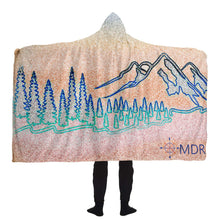 Load image into Gallery viewer, Next Sundown Rustic Hooded Blanket

