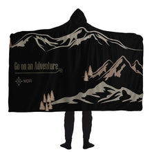 Load image into Gallery viewer, Go on an Adventure Hooded Blanket
