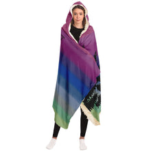 Load image into Gallery viewer, Low Aurora Hooded Blanket
