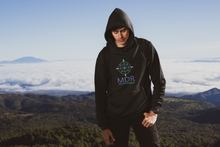 Load image into Gallery viewer, Aqua Blue MDR Logo Hoodie
