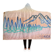 Load image into Gallery viewer, Next Sundown Rustic Hooded Blanket
