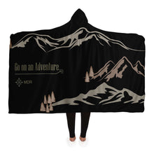 Load image into Gallery viewer, Go on an Adventure Hooded Blanket
