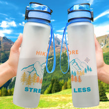 Load image into Gallery viewer, Hike More Stress Less Hydro Bottle
