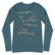 Load image into Gallery viewer, Peace and Snow Long Sleeve Tee
