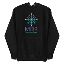 Load image into Gallery viewer, Aqua Blue MDR Logo Hoodie
