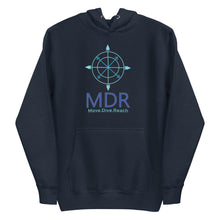 Load image into Gallery viewer, Aqua Blue MDR Logo Hoodie
