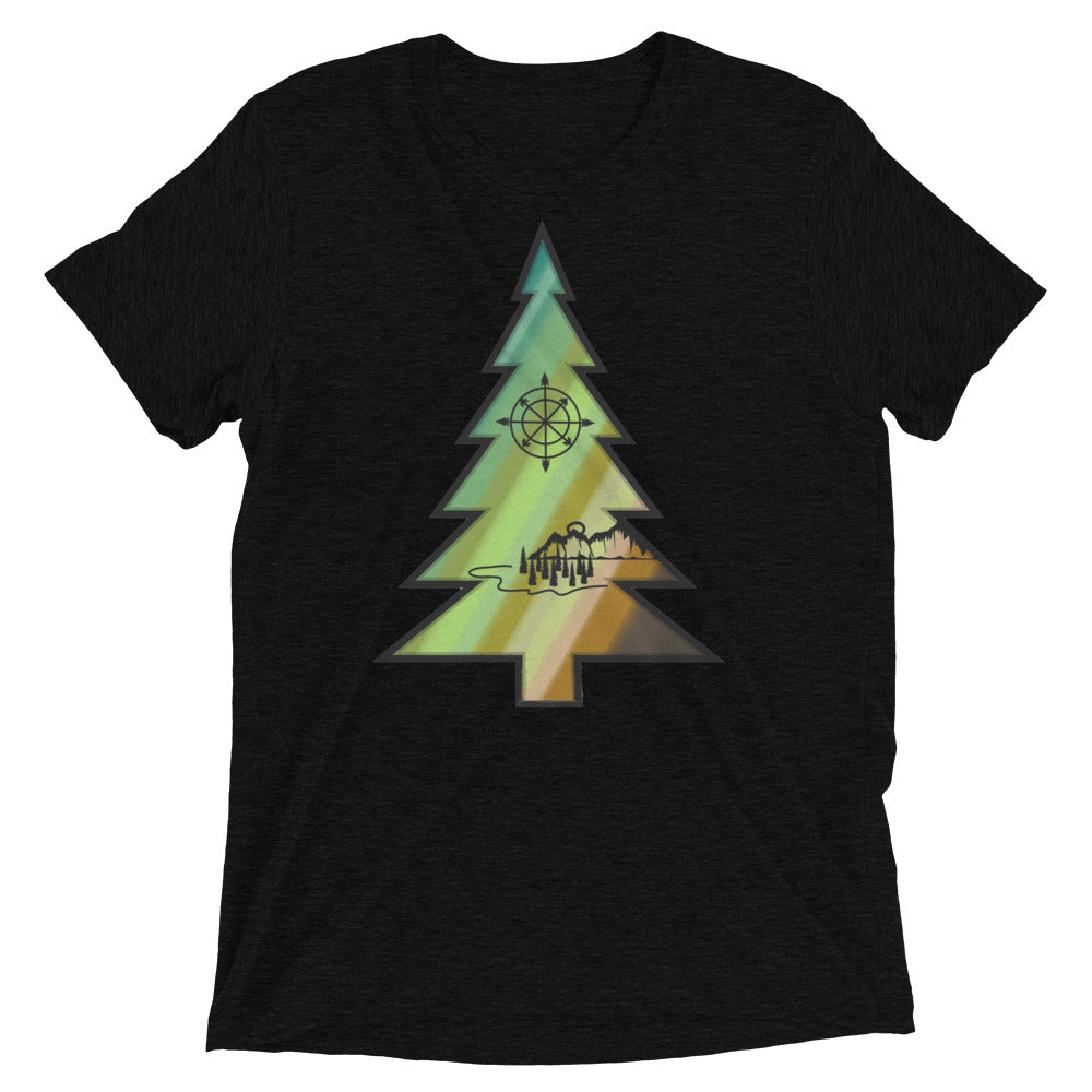 Take Me Into The Outdoors Short Sleeve Tri-Blend Tee