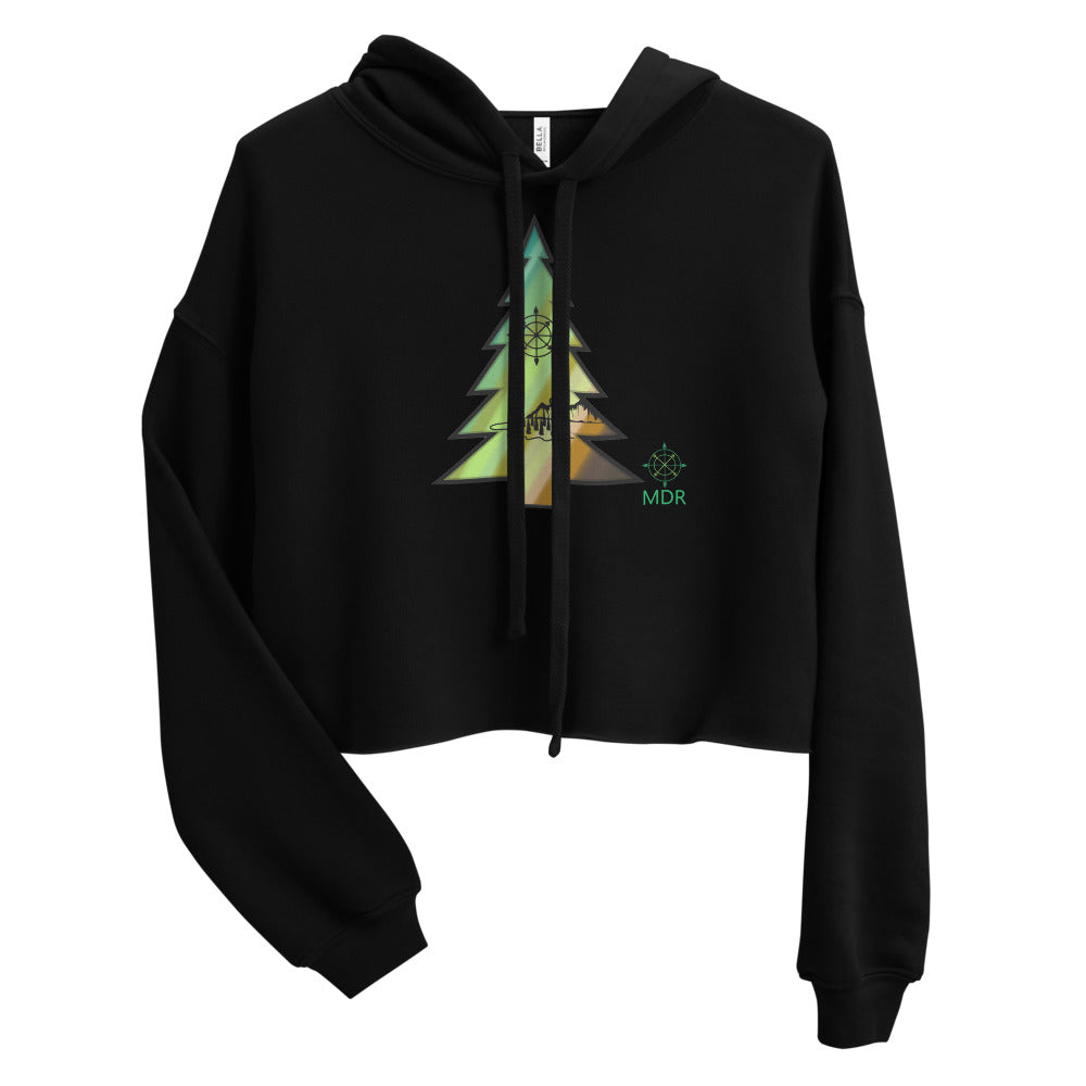 Take Me Into The Outdoors Crop Hoodie