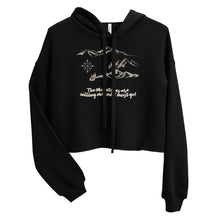 Load image into Gallery viewer, Peace and Snow Crop Hoodie
