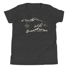 Load image into Gallery viewer, Youth Peace and Snow Short Sleeve Tee
