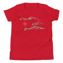 Load image into Gallery viewer, Youth Peace and Snow Short Sleeve Tee
